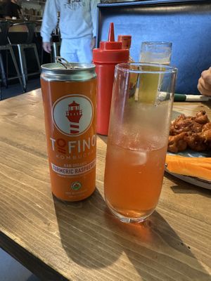 Tofino kombucha  at Bravocados in Tofino