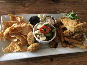 “Seafood” Platter for Two at Bravocados in Tofino