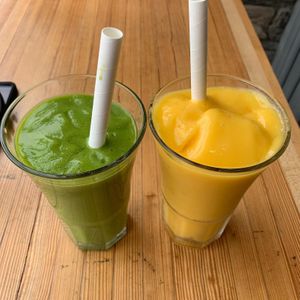 Smoothies at Bravocados in Tofino