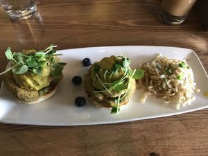 Avocado benny 🥑 at Bravocados in Tofino