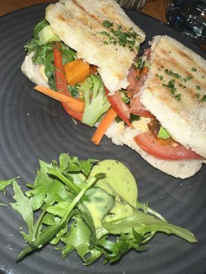 Vegan Panini   at Artifakt Gallery & Cafe in Swansea