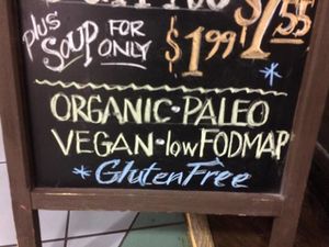 So many choices! at Caveman Cafe in Vancouver