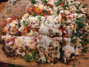 Pizza! at Caveman Cafe in Vancouver