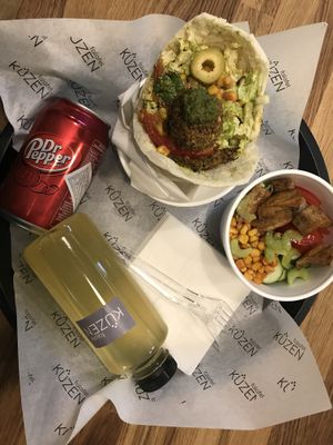 Awesome  at Kuzen Falafel in Kyiv