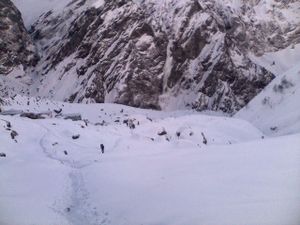 Annapurna basecamp at Veggie Nepal in Kathmandu