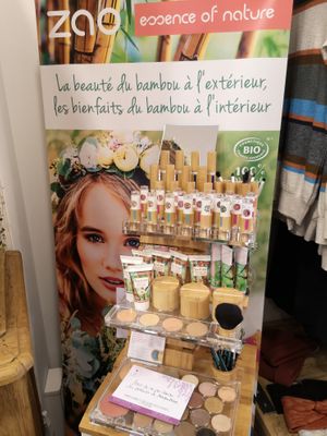Vegan makeup at L'Envol du Colibri in Namur