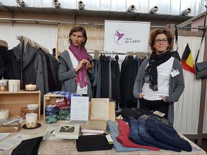 at Veggieworld Brussels, Nov 2018 at L'Envol du Colibri in Namur