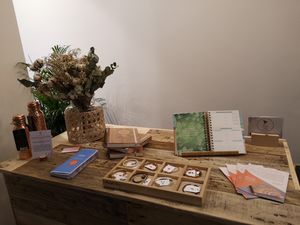 Inside at L'Envol du Colibri in Namur