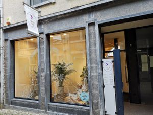 Outside at L'Envol du Colibri in Namur