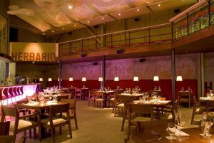 Interior of El Herbario at Herbario in Medellin