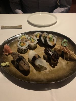 Small sushi set  at SHIKI in Vienna
