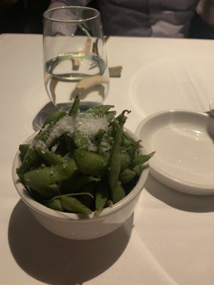 Edamame with seasalt😍  at SHIKI in Vienna