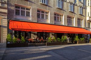 outdoor terrace at SHIKI Japanese Fine Dining at SHIKI in Vienna