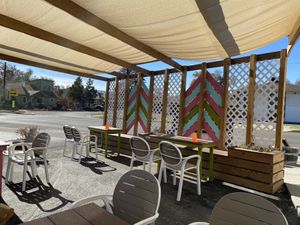 Outdoor seating! at Copeka Coffee in Grand Junction