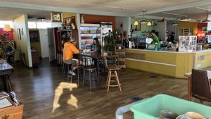 Indoor too  at Copeka Coffee in Grand Junction