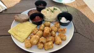 Vegan brekkie   at Copeka Coffee in Grand Junction