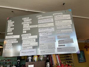 Menu Monday 3/28/22  at Copeka Coffee in Grand Junction