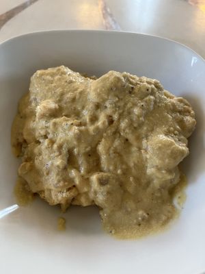 Biscuits and gravy   at Copeka Coffee in Grand Junction