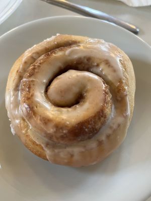 Cinnamon roll   at Copeka Coffee in Grand Junction