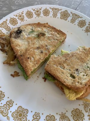 Breakfast panini  at Copeka Coffee in Grand Junction