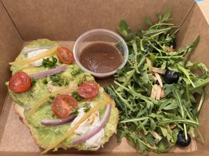 Avocado & hummus toast  at Copeka Coffee in Grand Junction