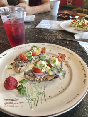 Toast at Copeka Coffee in Grand Junction
