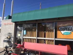 Outside  at Copeka Coffee in Grand Junction