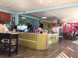 Inside at Copeka Coffee in Grand Junction