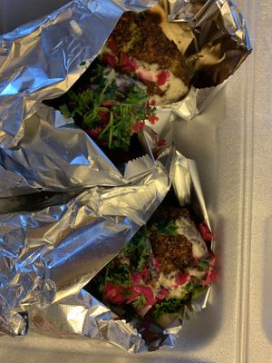 Veggie Falafel Gyro   at Peño Mediterranean Grill in Myrtle Beach