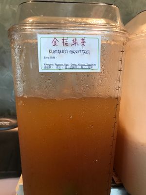 Kambucha green tea at Sweet Veggie in Diamond Bar