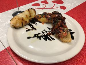 Bruschetta at Mangia Italiano in St Louis