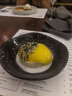 Thai coconut sticky rice (incredible) at Shorehouse  in Townsville