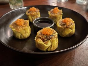 Smoked Sticky Rice Shu Mai at Shorehouse  in Townsville