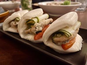 Summer Squash Bao at Shorehouse  in Townsville