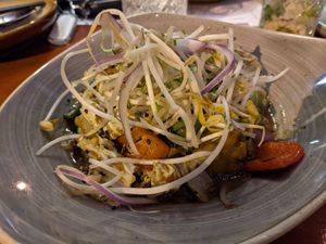 Green tea tofu at Shorehouse  in Townsville