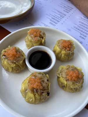 Smoked sticky rice shumai  at Shorehouse  in Townsville