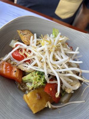 Green tea tofu   at Shorehouse  in Townsville