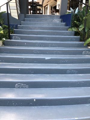 Groovy stairs  at Shorehouse  in Townsville