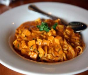 Vegan pasta at Hugo's Restaurant - Studio City in Studio City