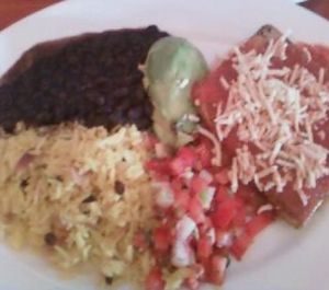 huevos rancheros with tofu at Hugo's Restaurant - Studio City in Studio City