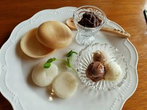 dessert at Oteate in Nagoya