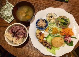 Set meal at Oteate in Nagoya