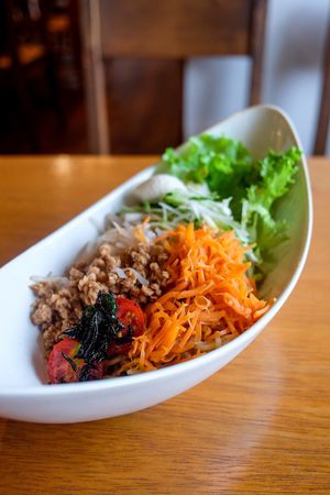 Sesame noodles at Oteate in Nagoya