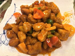 . at Tin Chu Chi Hong Vegetarian in Kowloon