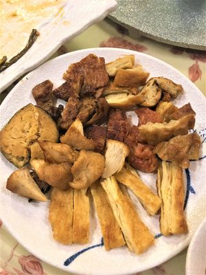 . at Tin Chu Chi Hong Vegetarian in Kowloon