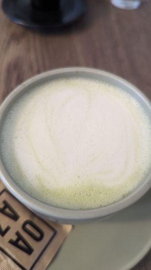 Vegan matcha at Kavarna Oaza in Celje