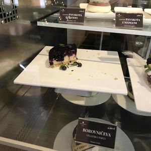 Vegan cake.

Photo from Facebook at Hotel Evropa in Celje