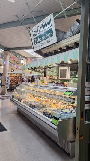 Lovely place at the Bath Guildhall Market at The Guildhall Deli in Bath