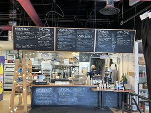 The spread  at Knead Bakery in Burlington