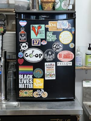 Good vibe tribe  at Knead Bakery in Burlington